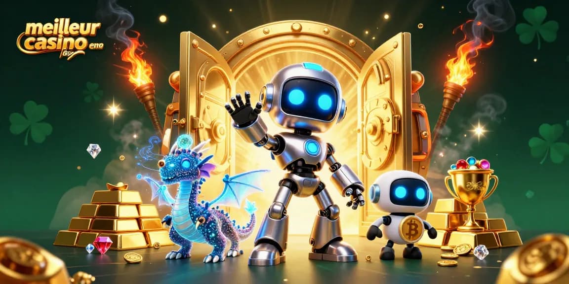 Explorez le meilleur casino en ligne avec des personnages 3D captivants et des trésors spectaculaires.