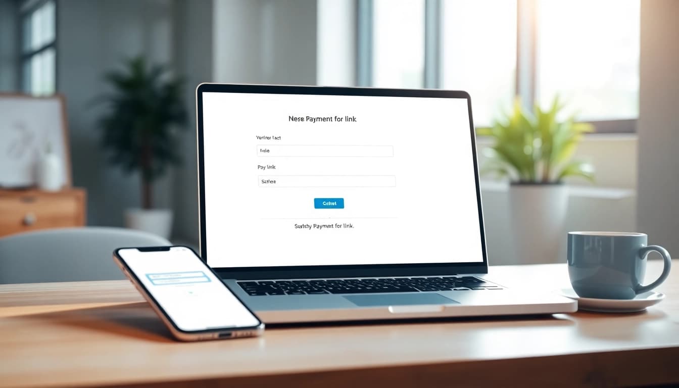Learn how to create a pay link for a file using an illustrated digital payment interface.