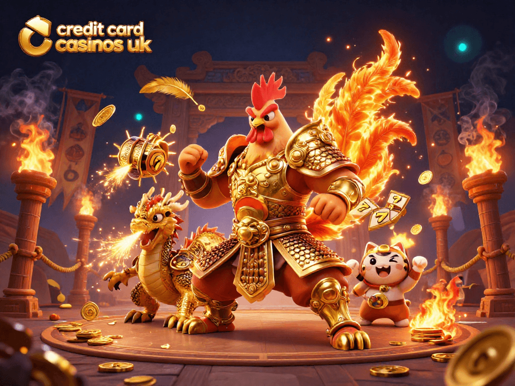 Experience thrilling gameplay at credit card casinos uk with unique characters and energetic atmosphere.