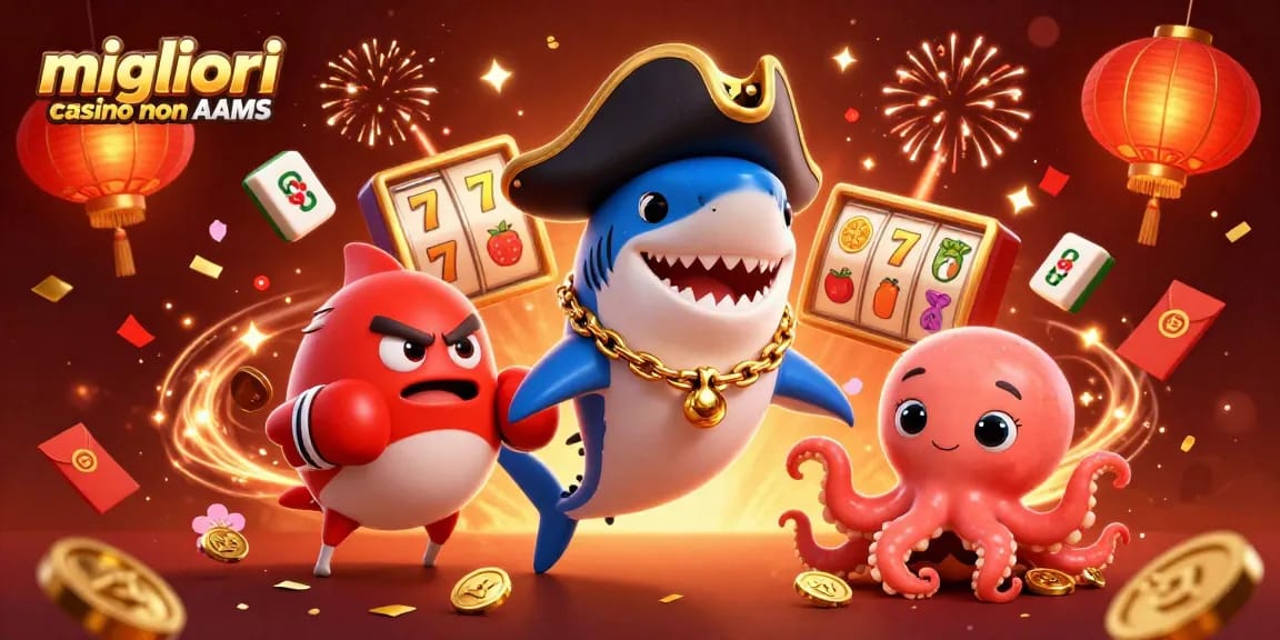 Migliori casino non AAMS: divertiti con personaggi colorati in un mondo di giochi e vincite scintillanti.