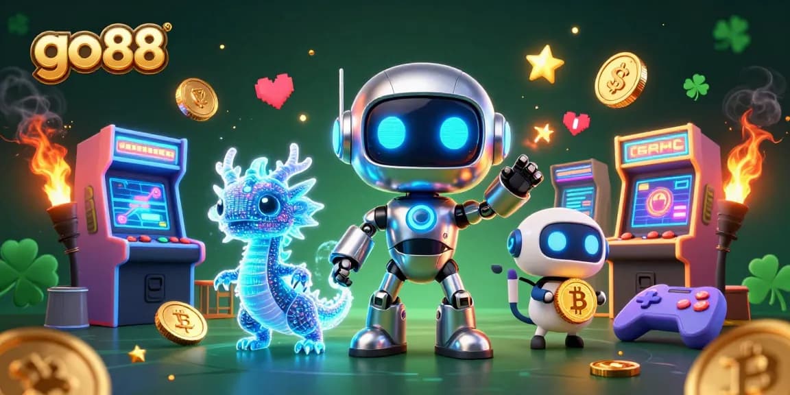 Engage in exciting gameplay at go 88 with vibrant casino scenes and thrilling characters.