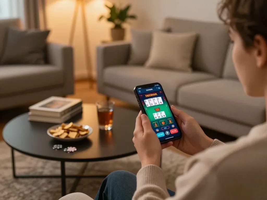 Engaging in casino esteri per italiani from the comfort of home using a smartphone app.