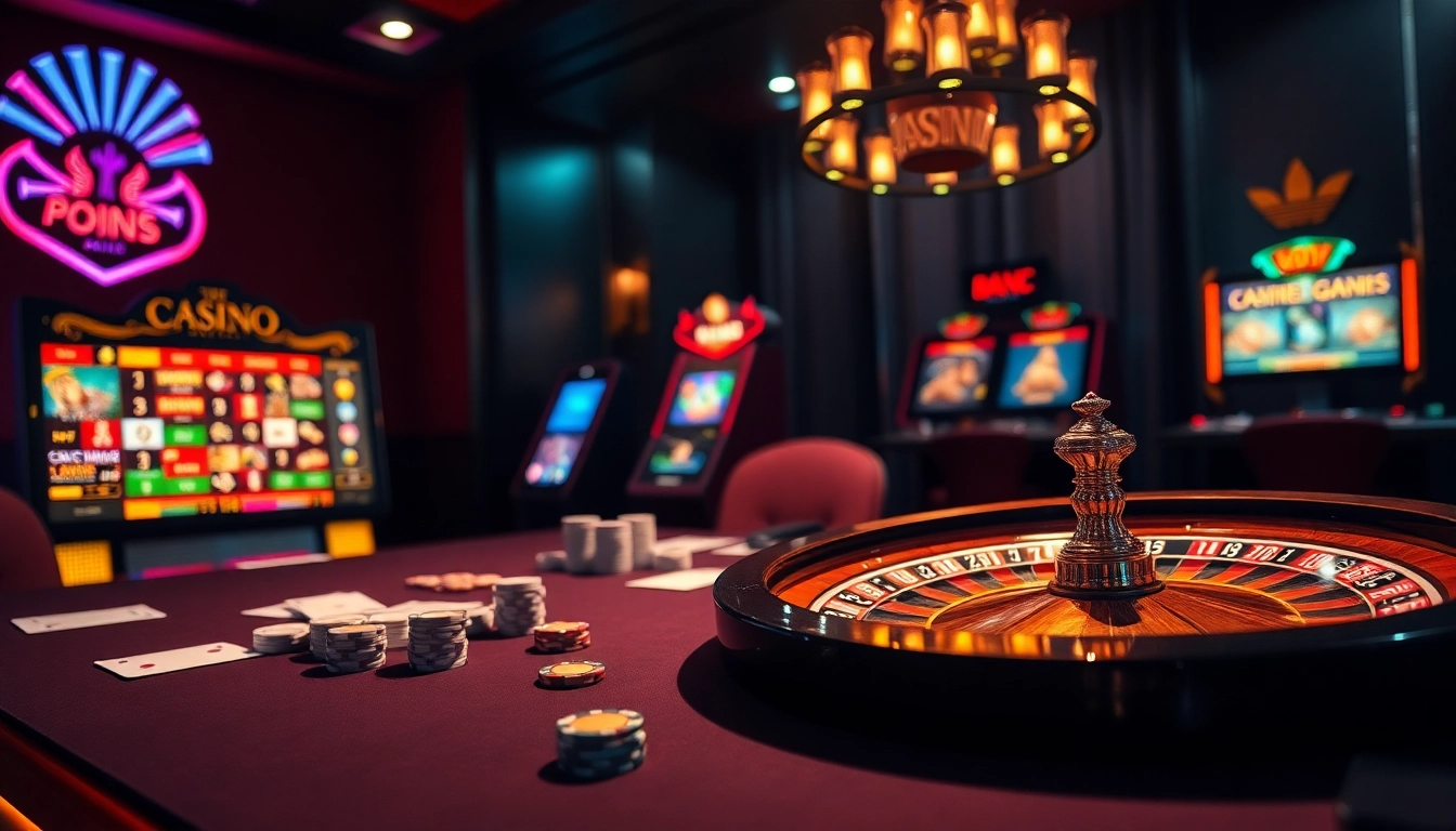 Découvrez l'attrait du casino en ligne français avec des machines à sous vibrantes et des tables de poker élégantes.