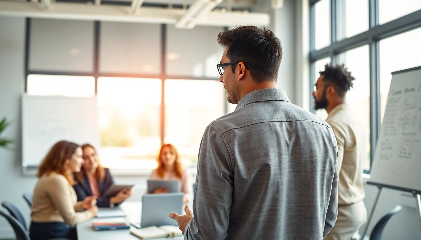 Enhance your career with expert business coaching near me in a vibrant office environment.