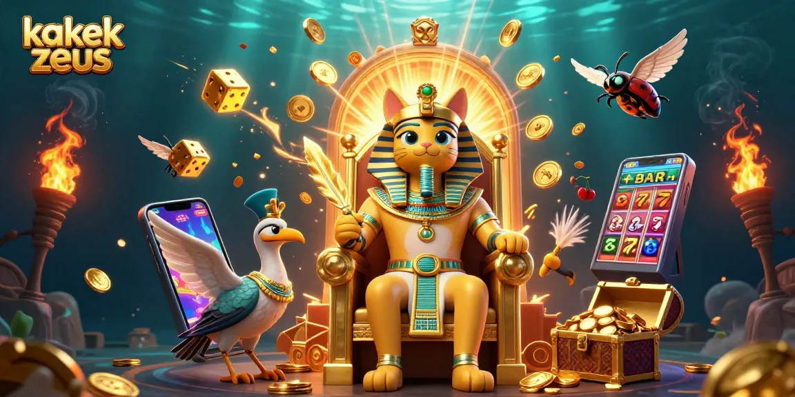 Experience the thrill of kakek zeus with a vibrant casino scene featuring dynamic slot games and rich visuals.