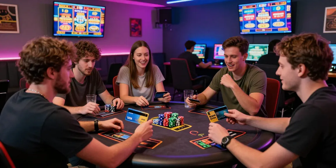 Players enjoying games at credit card casinos from https://chps.org.uk/ with vibrant gaming lounge atmosphere.