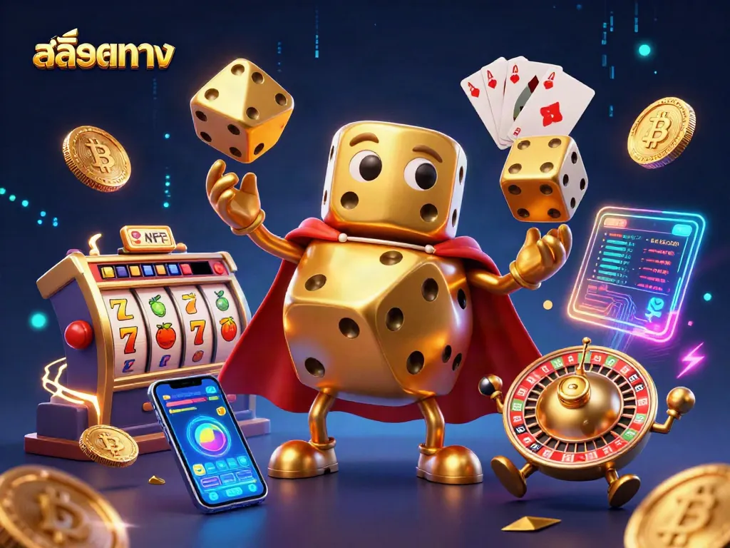 เล่นเกมสล็อตตรงเพลิดเพลินไปกับการหมุนที่น่าตื่นเต้นพร้อมกับลูกเต๋าทองคำ