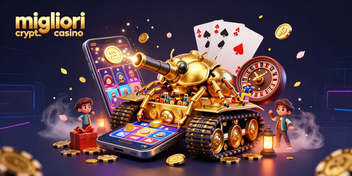 Migliori crypto casino: divertiti in un casinò virtuale pieno di azione e monete dorate.