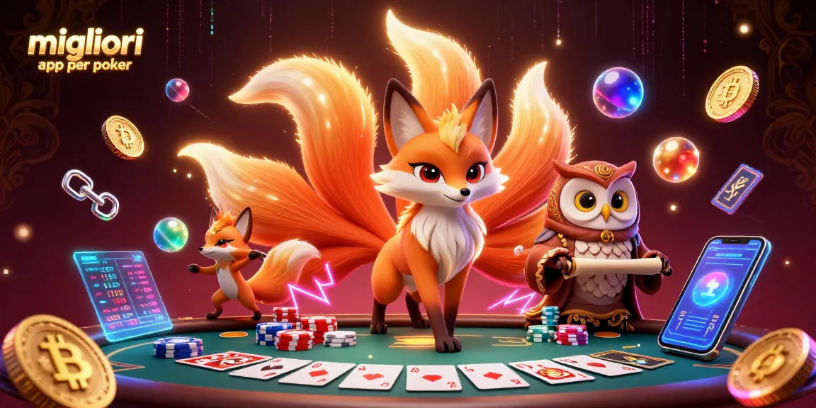 Migliori app per poker: gioca con sicurezza e divertimento ai tavoli verdi virtuali.