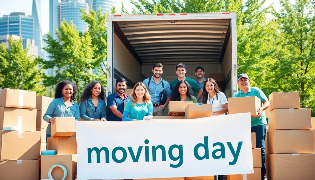 Relocating with best Toronto Movers, showcasing a professional moving team in action.