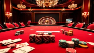 Engage with thrilling poker action at https://78win.school/ featuring colorful chips and luxurious casino atmosphere.