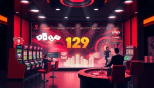 Experience the thrill of online gaming with ink vao 12bet at a luxury casino interface featuring interactive games.