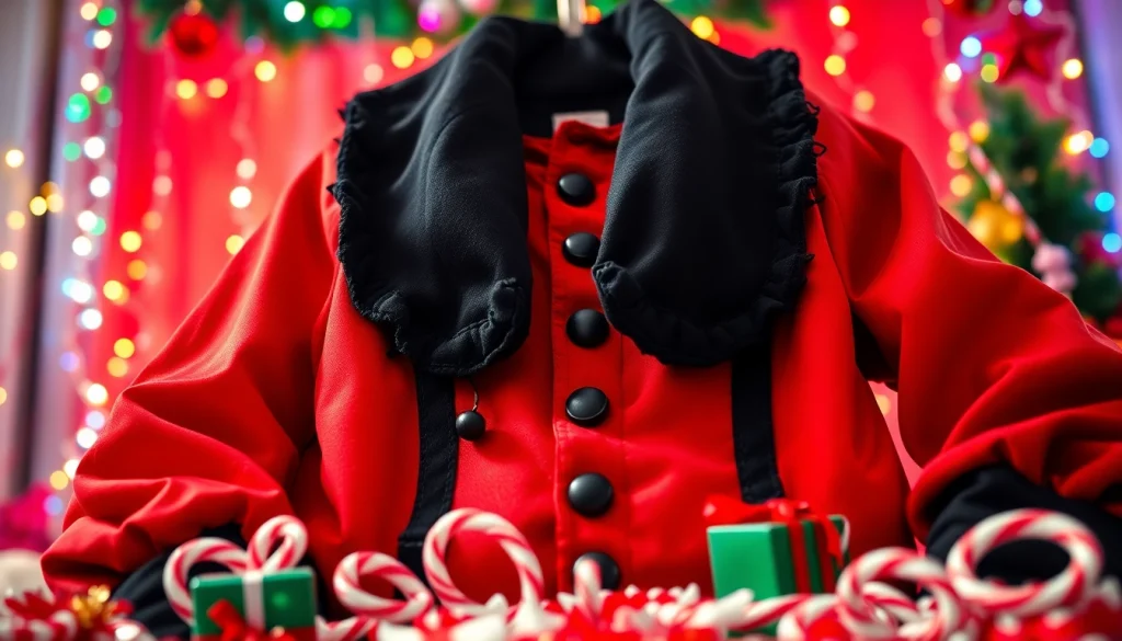 Vrolijk pietenpak in verschillende kleuren met luxe details en accessoires.