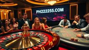 Experience thrilling games at PH22255.COM with exciting roulette and poker action.