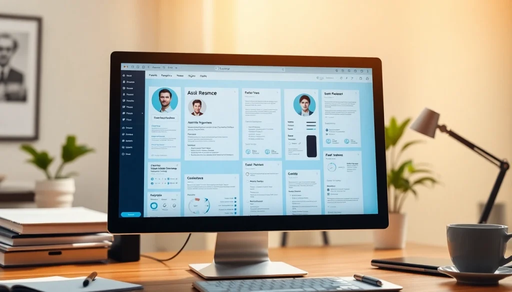 Create an eye-catching resume with the Resume Builder using diverse templates and user-friendly design.