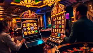 Putar gulungan permainan Olympus Slot di kasino yang hidup, dipenuhi dengan kegembiraan dan kemewahan.