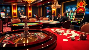 Découvrez des jeux passionnants dans une atmosphère luxueuse de casino en ligne français avec la roulette et le poker.