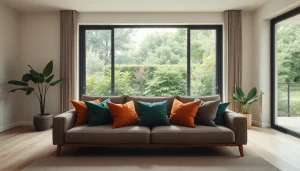 Experience Seamless Living with a tranquil, modern interior design featuring natural light and cozy elements.