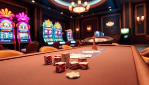Vivez l'excitation du casino en ligne français avec une table de poker en ligne dynamique et une roulette interactive.