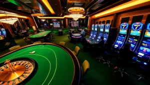 Vivez l'excitation d'un casino en ligne français avec des jeux vibrants et des tables luxueuses.